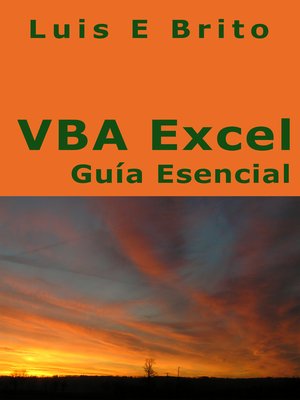 cover image of VBA Excel Guía Esencial